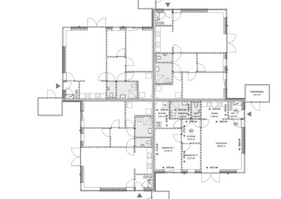 kwadrantwoning plattegrond
